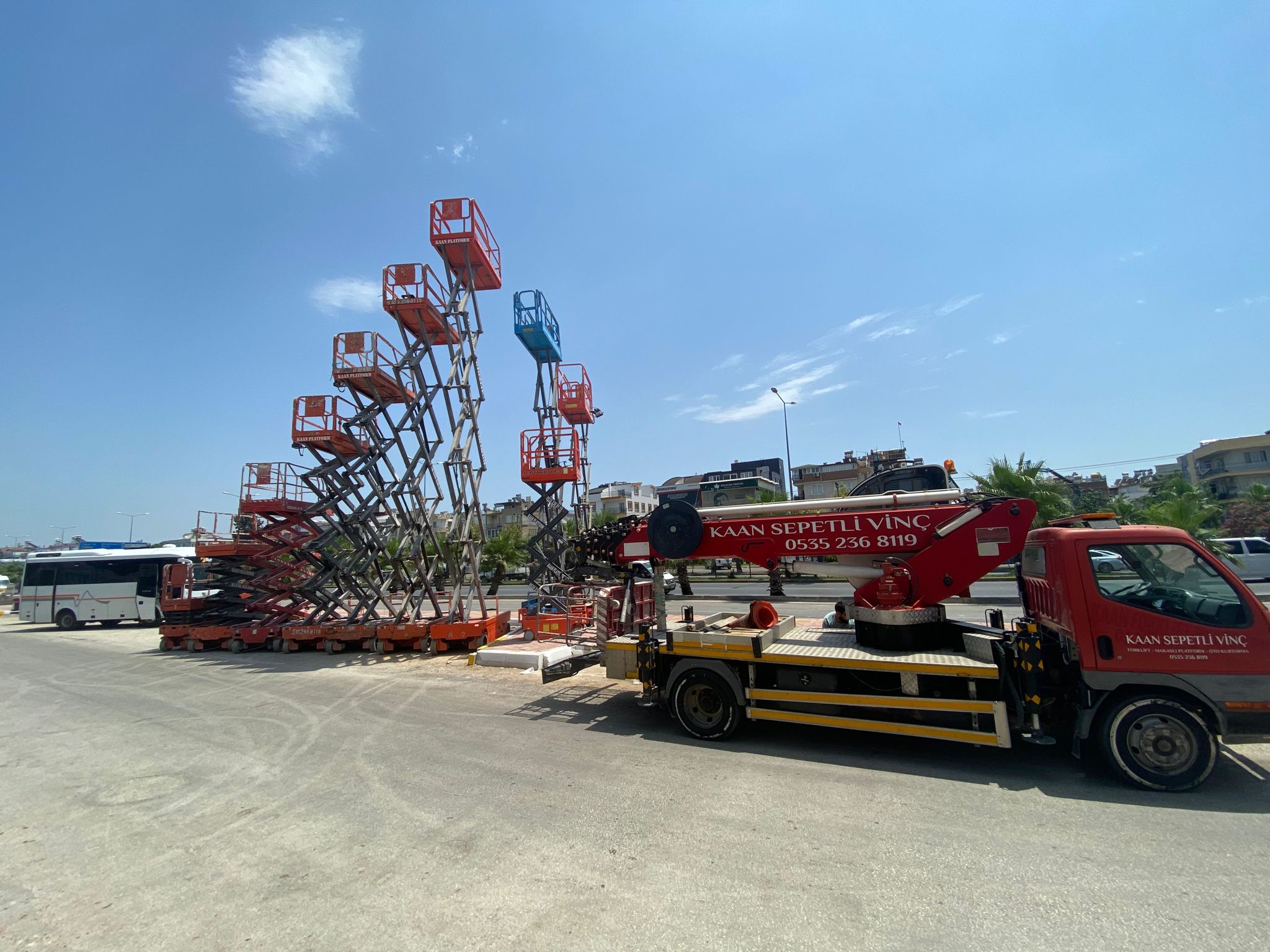 Makaslı Platform Kiralama Antalya kiralama hizmeti