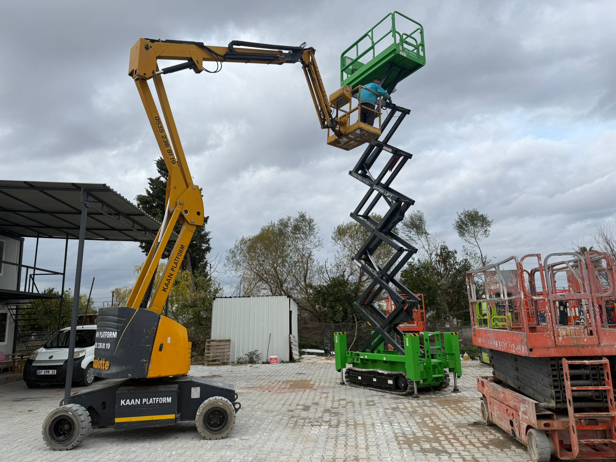 Manlift Kiralama Antalya kiralama hizmeti